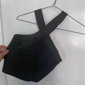 Babaton green/grey top